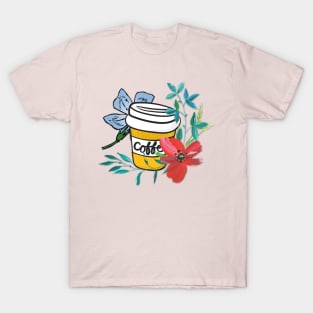 Coffee and Periwinkles T-Shirt